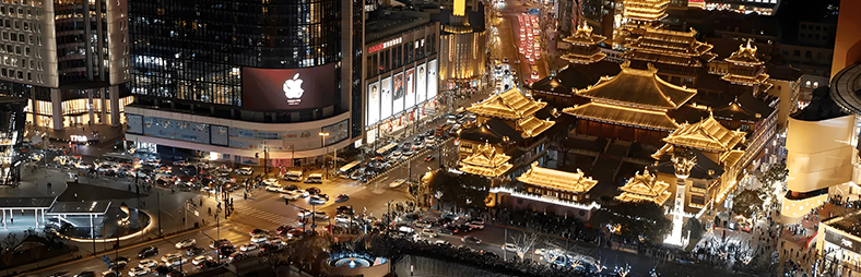 上海靜安寺百樂門LED屏